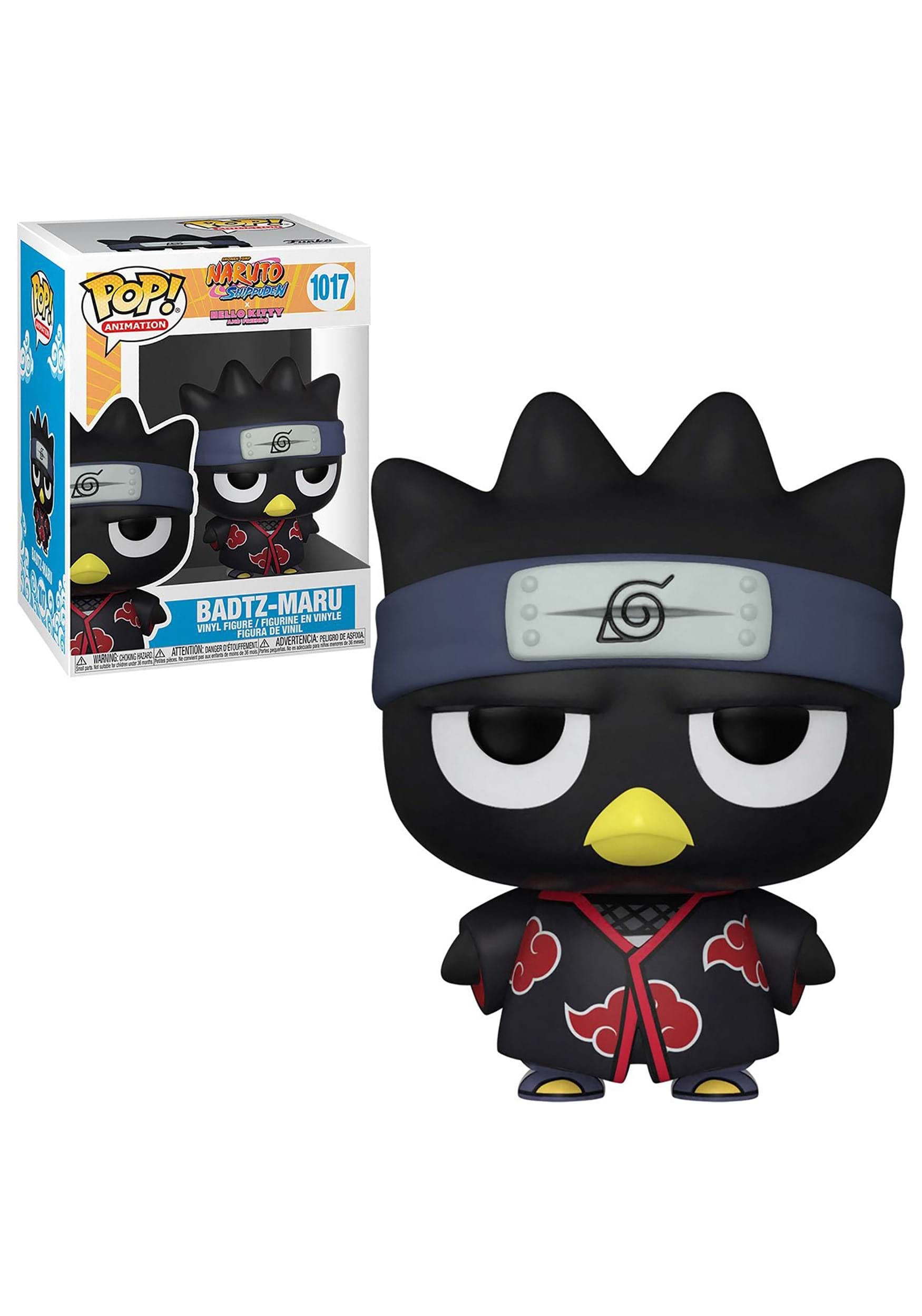 Funko Pop! Animation: Sanrio/Naruto - Badtz -Maru Multicolor 56758