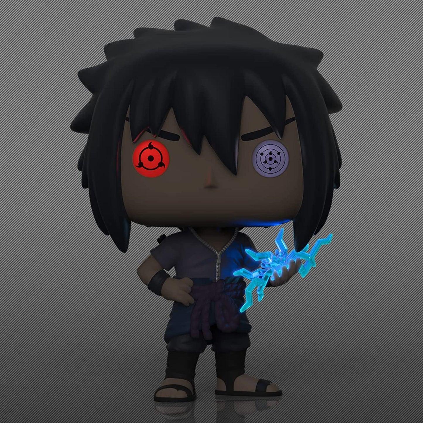 Funko Pop Naruto Shippuden Sasuke Uchiha Rinnegan w/ Chidori Chase Figure (AAA Anime Exlcusive)