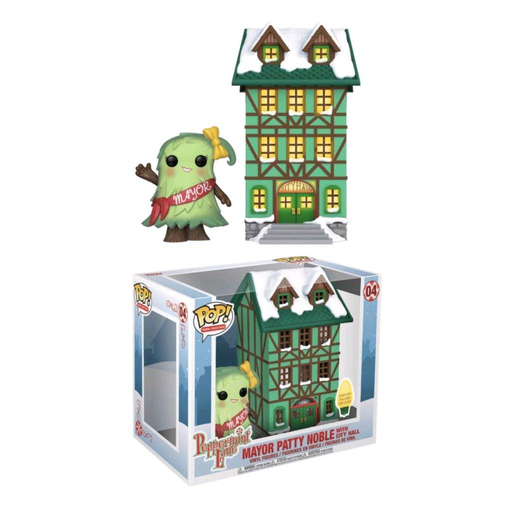 FunKo Pop! Town: Holiday - Town Hall with Mayor Patty Noble, Multicolor