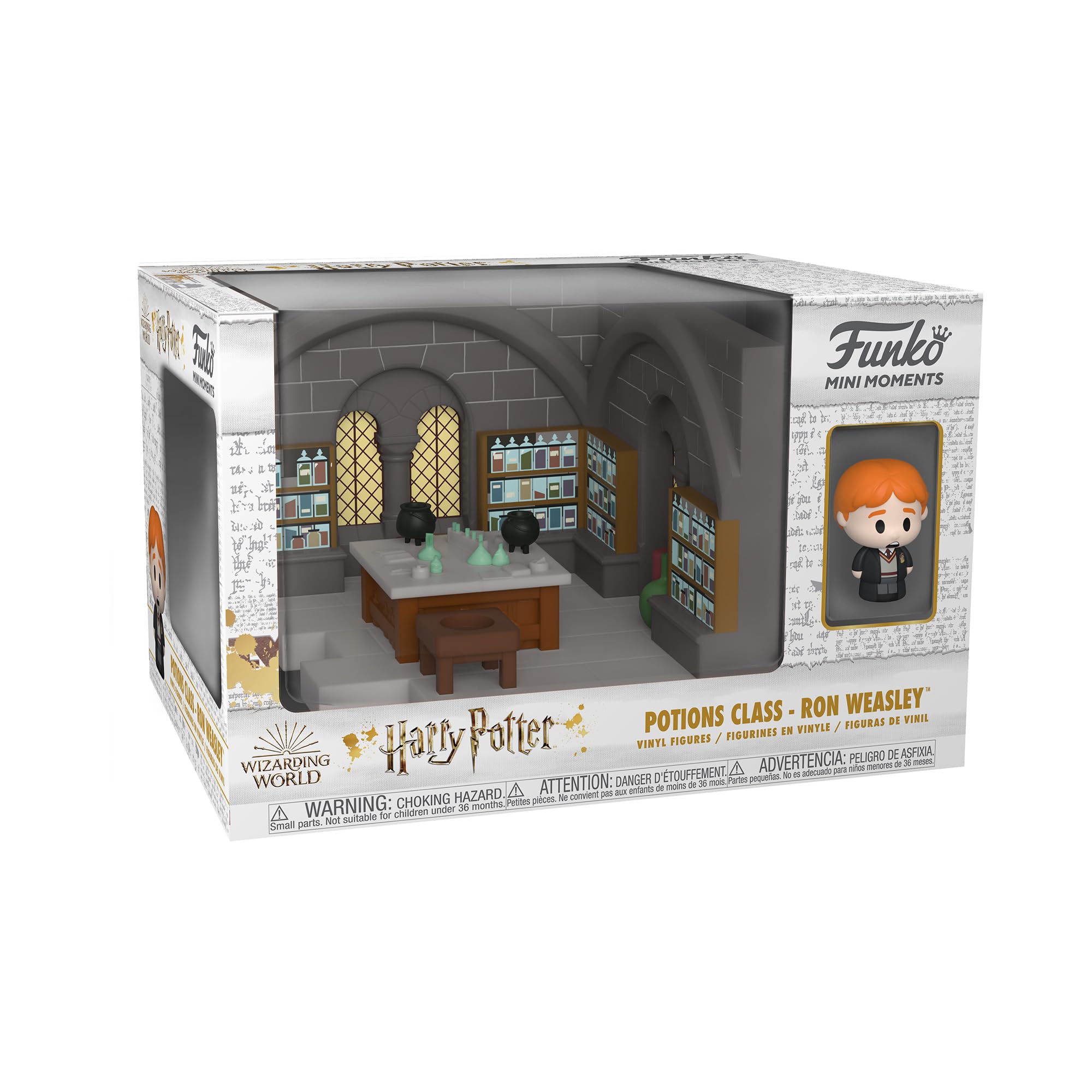 Funko Pop! Mini Moments: Harry Potter 20th Anniversary - Ron with Chase (Styles May Vary) Multicolor 57365