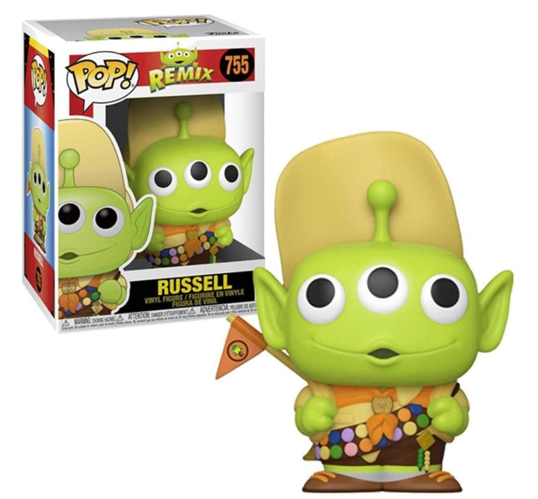Funko Pop! Disney: Pixar Alien Remix - Alien as Russel, Multicolor