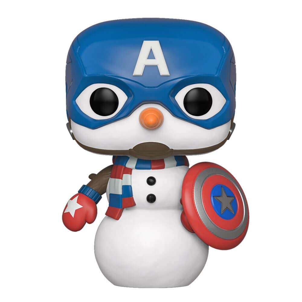 Pop! Marvel: Holiday- Captain America
