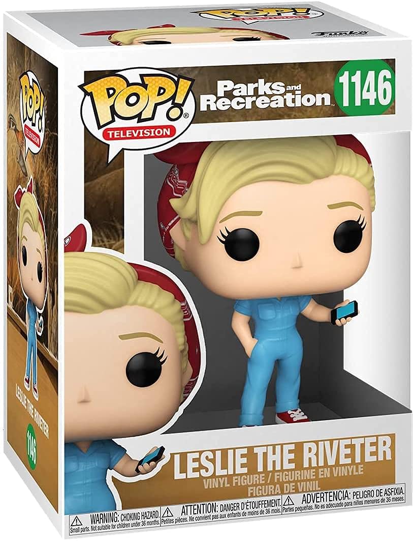 Funko Pop! TV: Parks and Rec - Leslie The Riveter Multicolor 56170