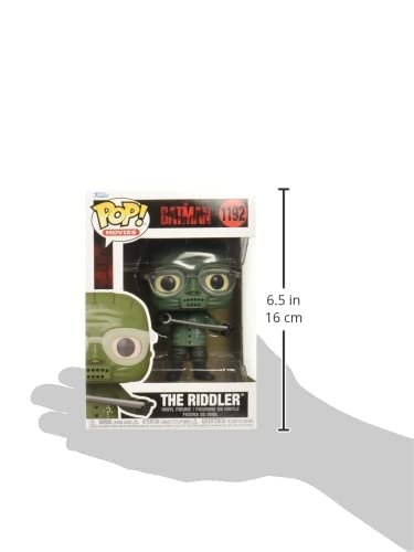 Funko Pop! Movies: The Batman - The Riddler, Multicolor, 59281