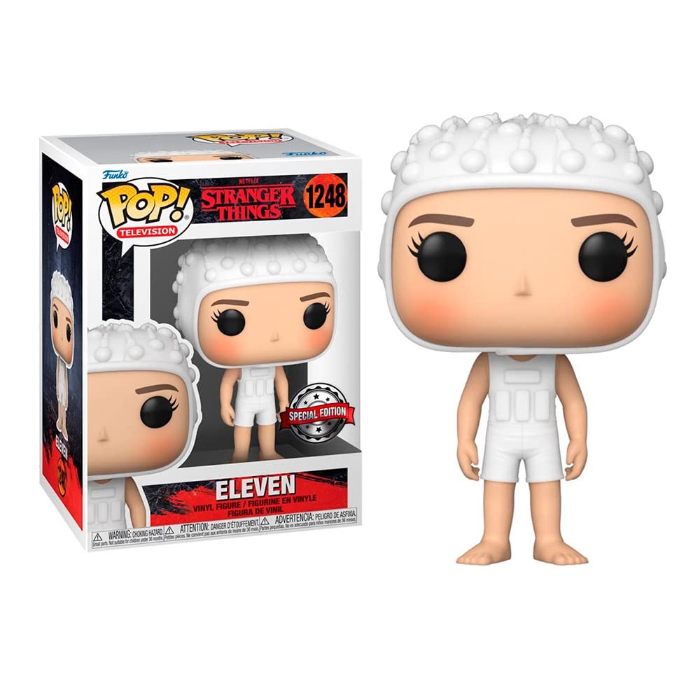 Funko Pop| TV: Stranger Things - Eleven, Amazon Exclusive, Multicolor, 62391
