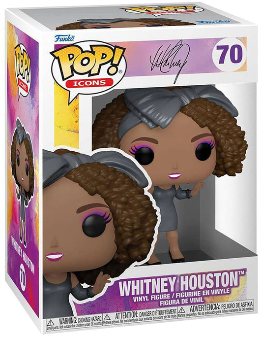 Funko Pop! Icons: Whitney Houston - How Will I Know, Multicolor, 61354