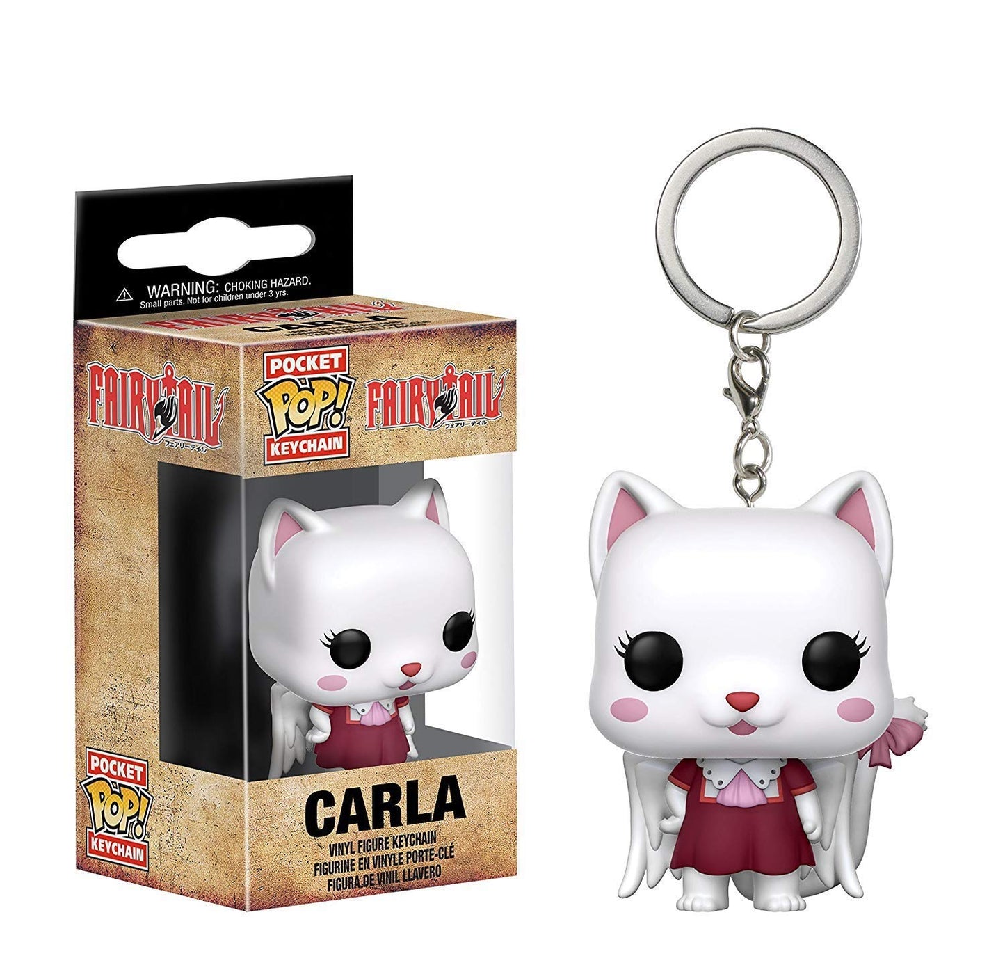 Funko Pop Keychain Fairy Tail-Carla Collectible