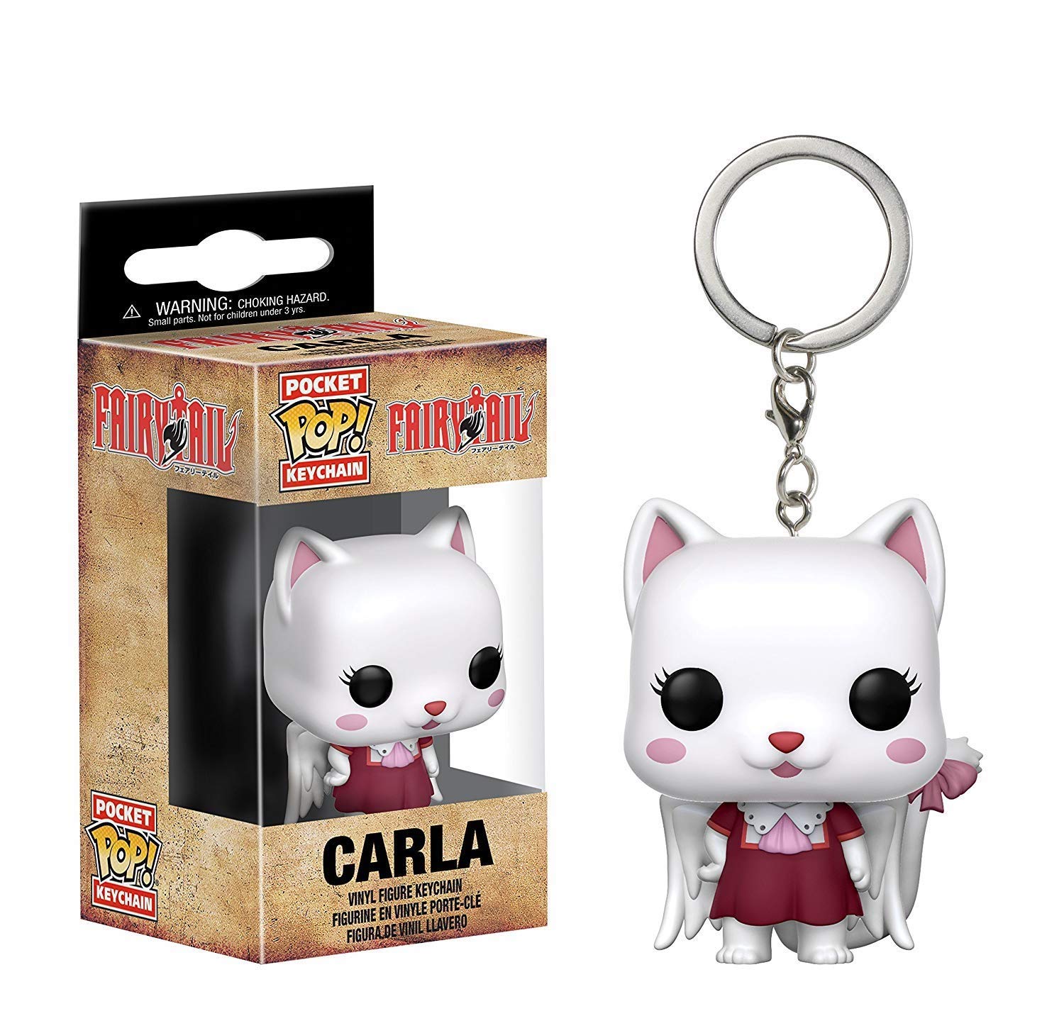 Funko Pop Keychain Fairy Tail-Carla Collectible