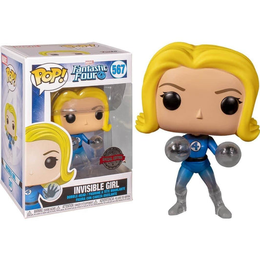 Funko Pop! Marvel: Fantastic Four - Invisible Girl Exclusive