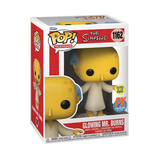 The Simpsons Funko POP Vinyl Figure | Glowing Mr. Burns