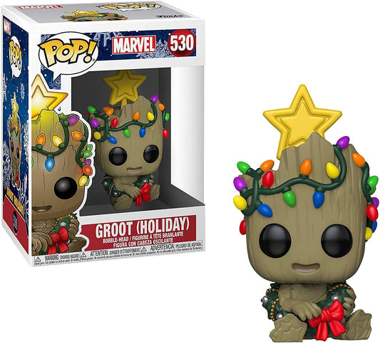 Funko Pop! Marvel: Holiday - Groot with Wreath