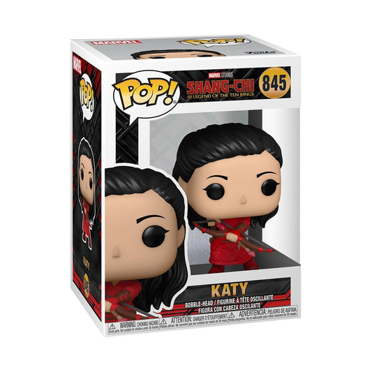 Funko Pop! Marvel: Shang Chi and The Legend of The Ten Rings - Katy with Bow, Multicolor