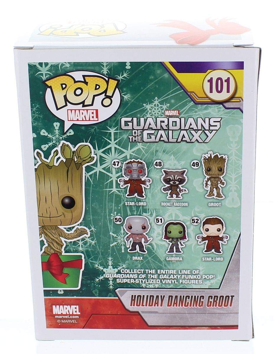Funko POP Marvel: GOTG - Holiday Dancing Groot Action Figure