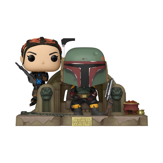 Funko Pop! Moment: Mandalorian - Boba Fett & Fennec Shand, Multicolor