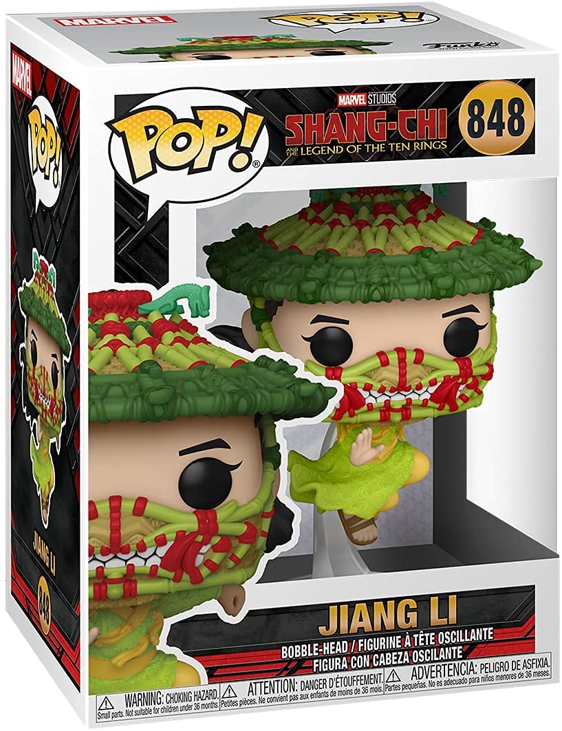 Funko Pop! Marvel: Shang Chi and The Legend of The Ten Rings - Jiang Li Bundled with EcoTEK Pop Protector