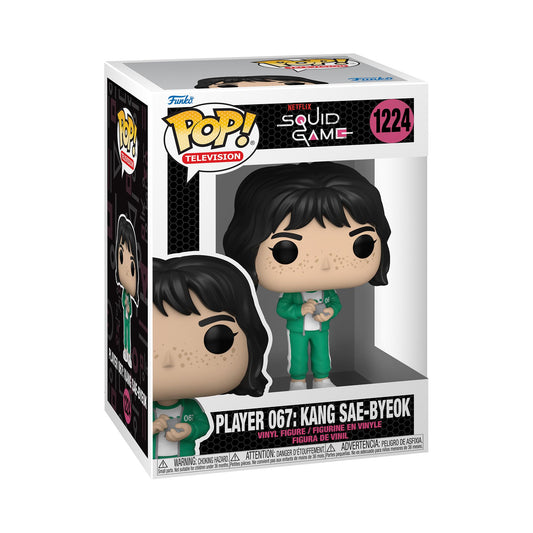 Funko Pop! TV: Squid Game - Player 067- Kang SAE-Byeok, Multicolor (64797)