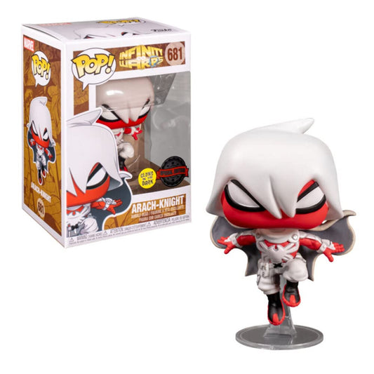 Funko POP! Marvel Infinity Warps #681 - Arach-Knight [GITD] Exclusive