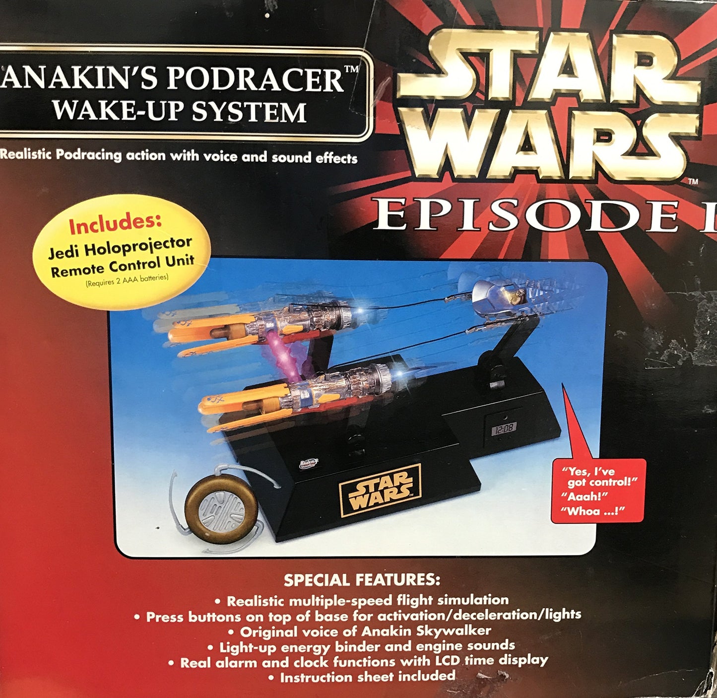 Star Wars Episode I"Anakin's Podracer Wake-Up System"