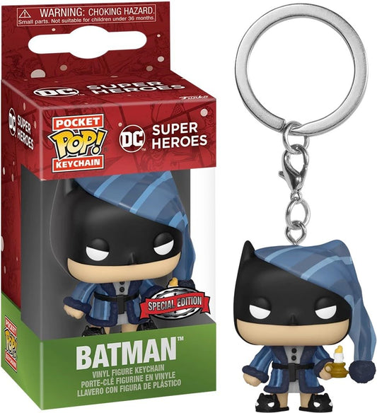 FUNKO - Pocket Pop DC Comics Batman Exclusive Keychain, Multicolor (131007)