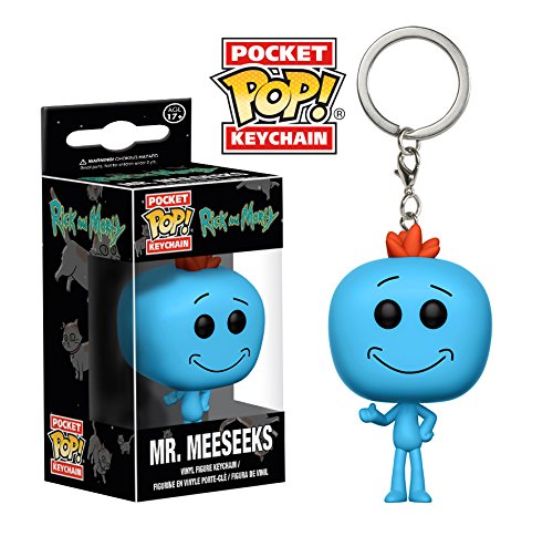 Funko Pop Keychain Rick & Morty Meeseeks Action Figure