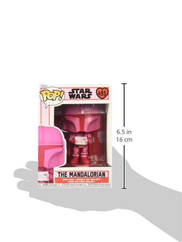 Funko Pop! Star Wars: Valentines - Mandalorian, Multicolor (60126)