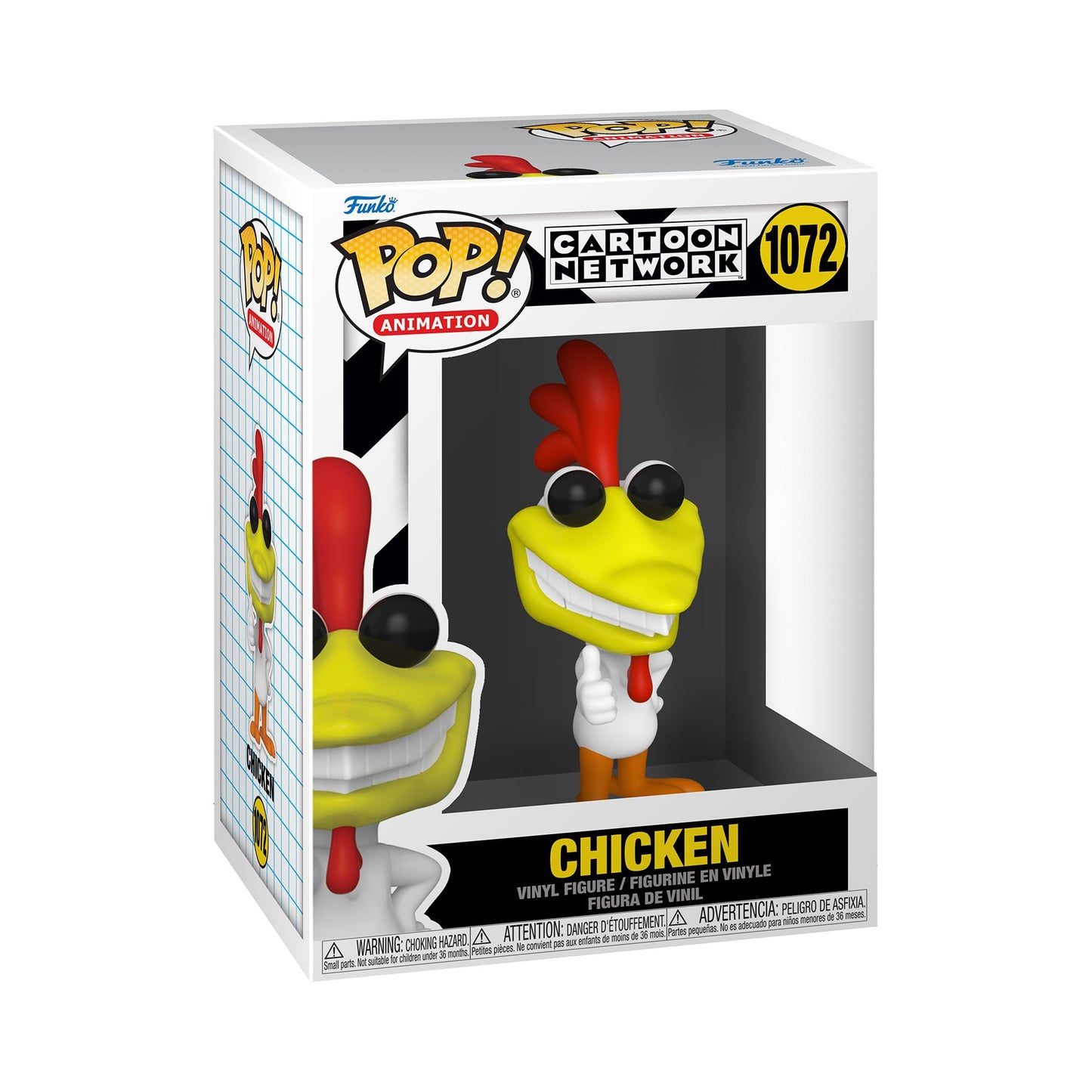 Funko Pop! Animation: Cow & Chicken - Chicken, Multicolor