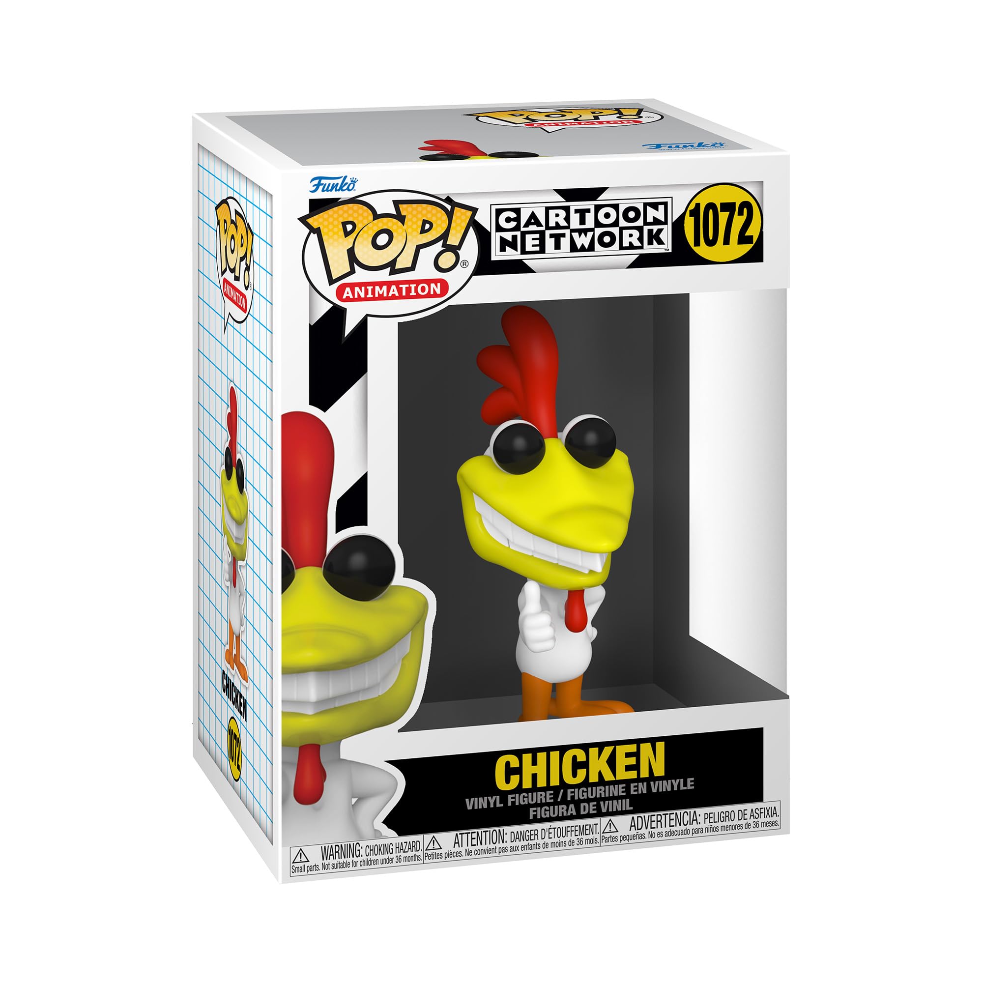 Funko Pop! Animation: Cow & Chicken - Chicken, Multicolor