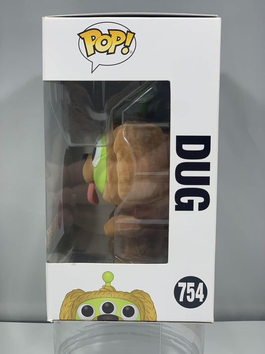 Funko Pop! Pixar: Alien Remix - Dug (Flocked) # 754 Exclusive Vinyl Figure