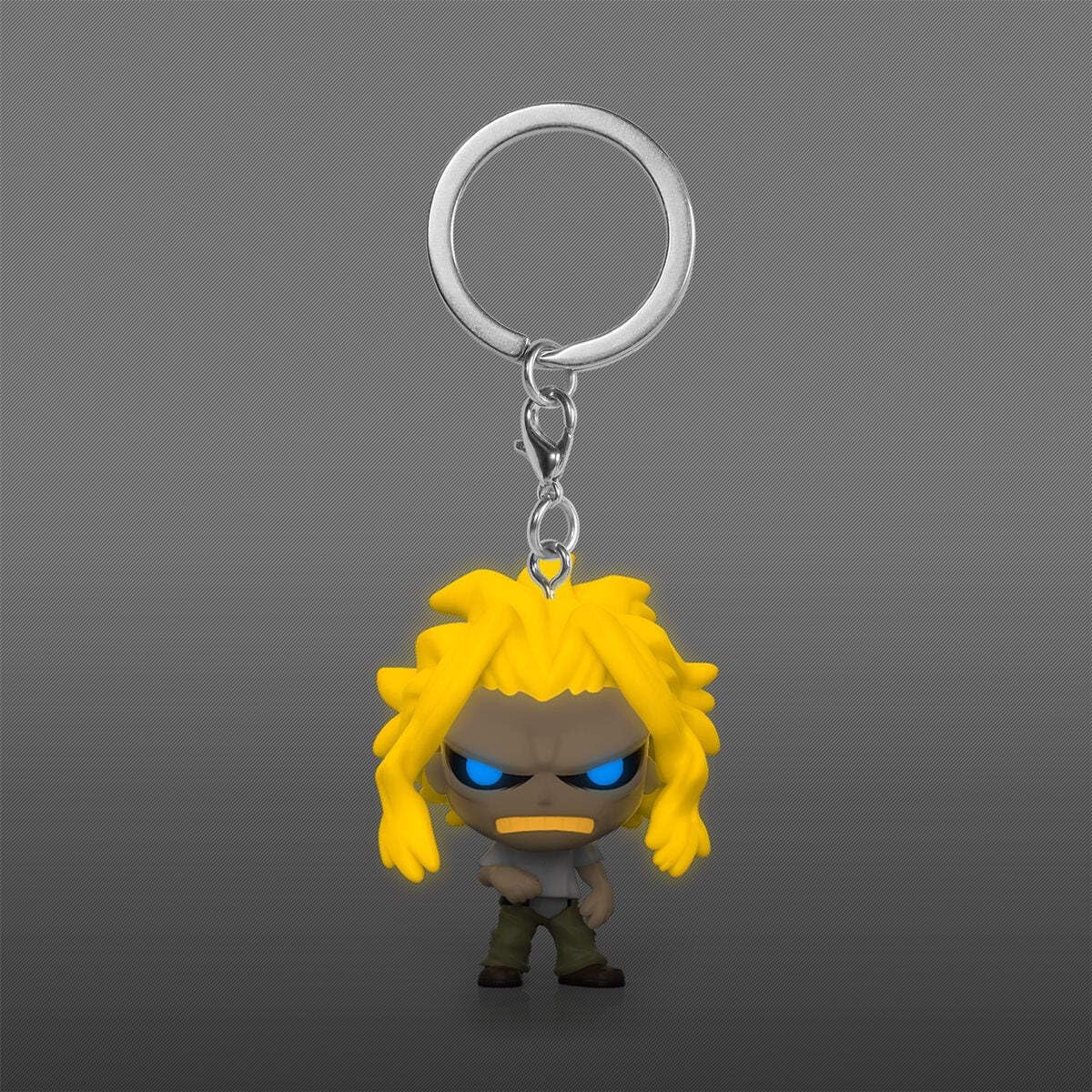 Funko My Hero Academia All Might (True Form) (GITD) Pocket Pop Keychain (AAA Anime Exclusive)