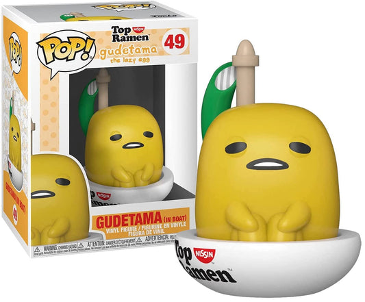 Funko Pop! Sanrio: GudeXNissin - Gudetama in Boat Multicolor