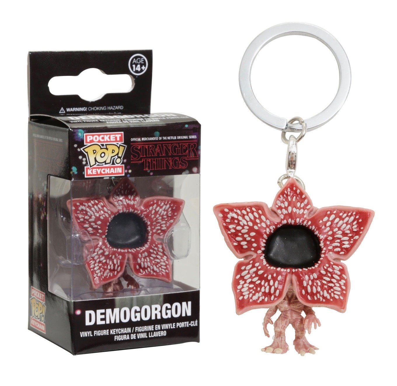 Funko Pop Keychain Stranger Things Demogorgon (Open Face) Action Figure