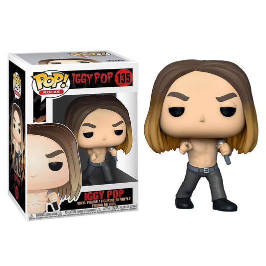 FunKo Pop! Rocks: Iggy Pop - Iggy, Multicolor