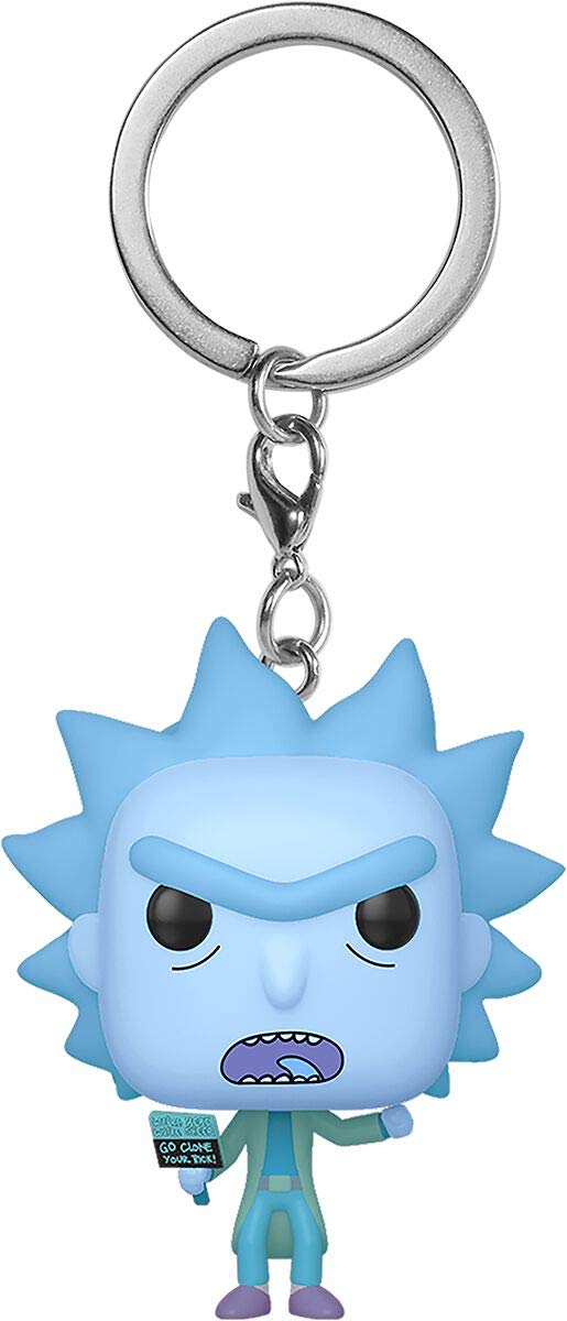 Funko Pocket Pop Keychain Rick and Morty: Hologram Rick Clone #44746