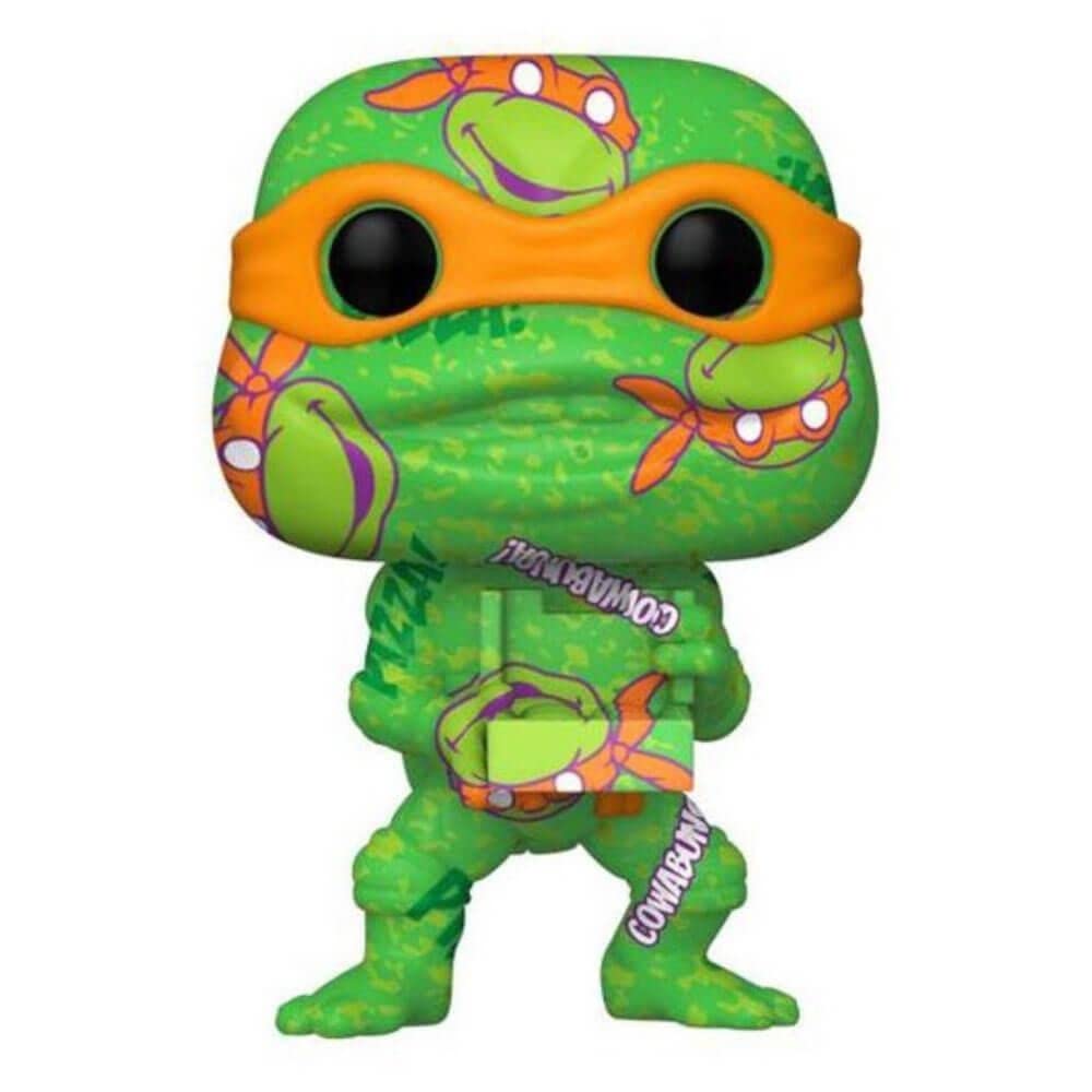 Funko 57929 Pop! Art Series: TMNT 2 - Michelangelo Vinyl Figure #54 (FUN57929)