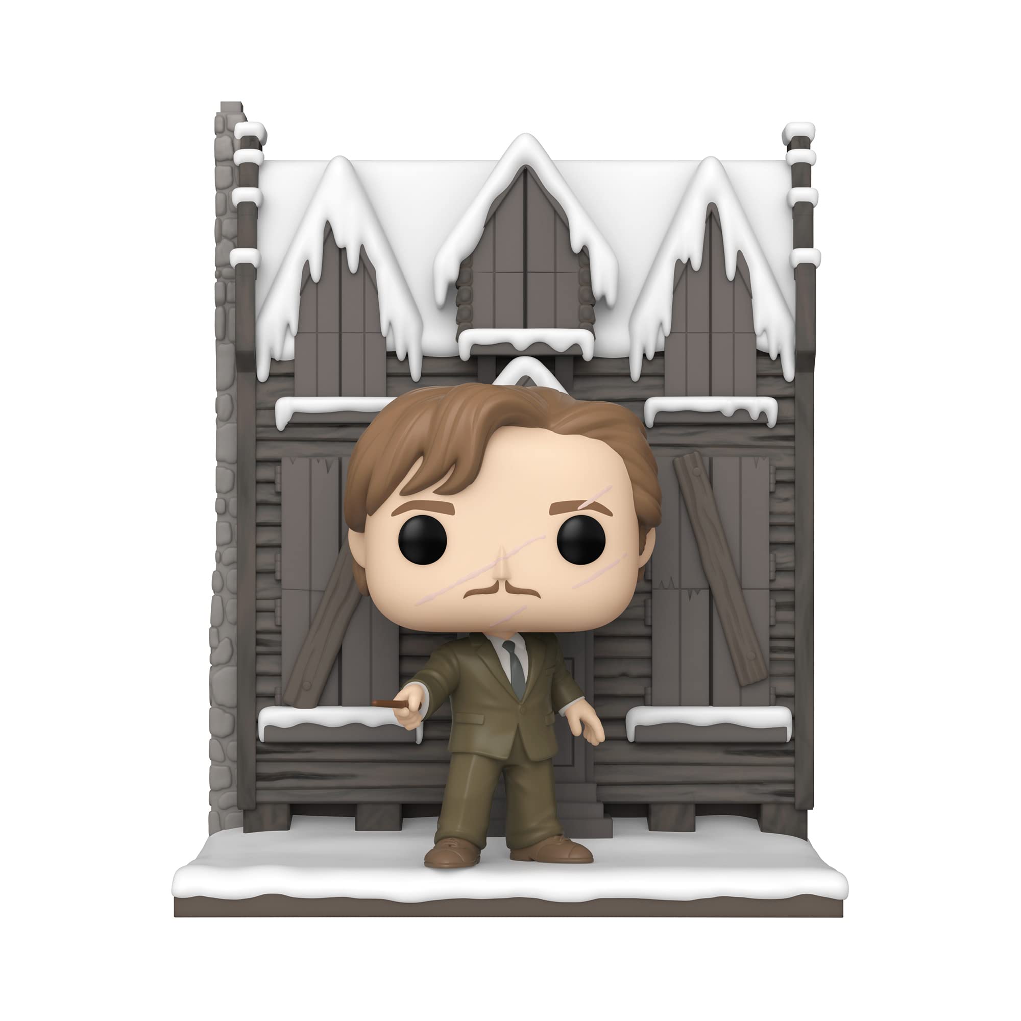 Funko Pop! Deluxe: Harry Potter: Hogsmeade - Remus Lupin with The Shrieking Shack, Multicolor (65648)