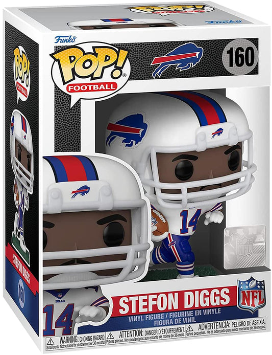 Pop NFL Bills Stefon Diggs Home Uniform Vinyl Figure