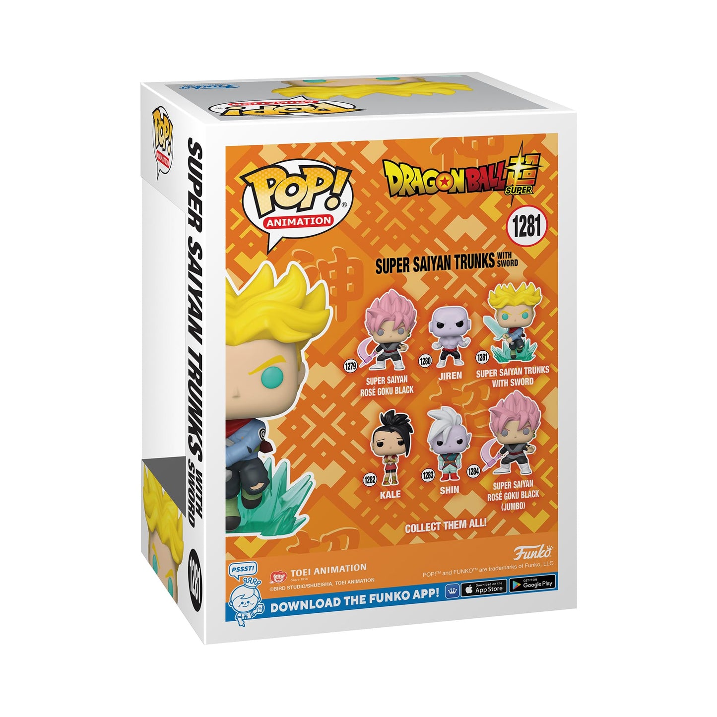 Funko Pop! Animation: Dragon Ball Super - Super Saiyan Trunks with Sword
