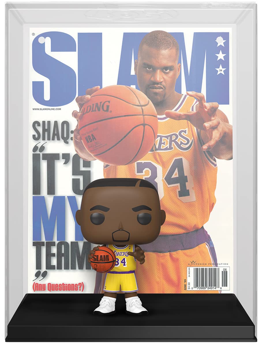Funko Pop! NBA Cover: SLAM - Shaquille O'Neal, Multicolor, 59362