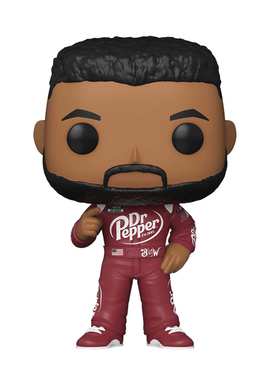 Funko Pop! NASCAR: Bubba Wallace, Multicolor, 59235