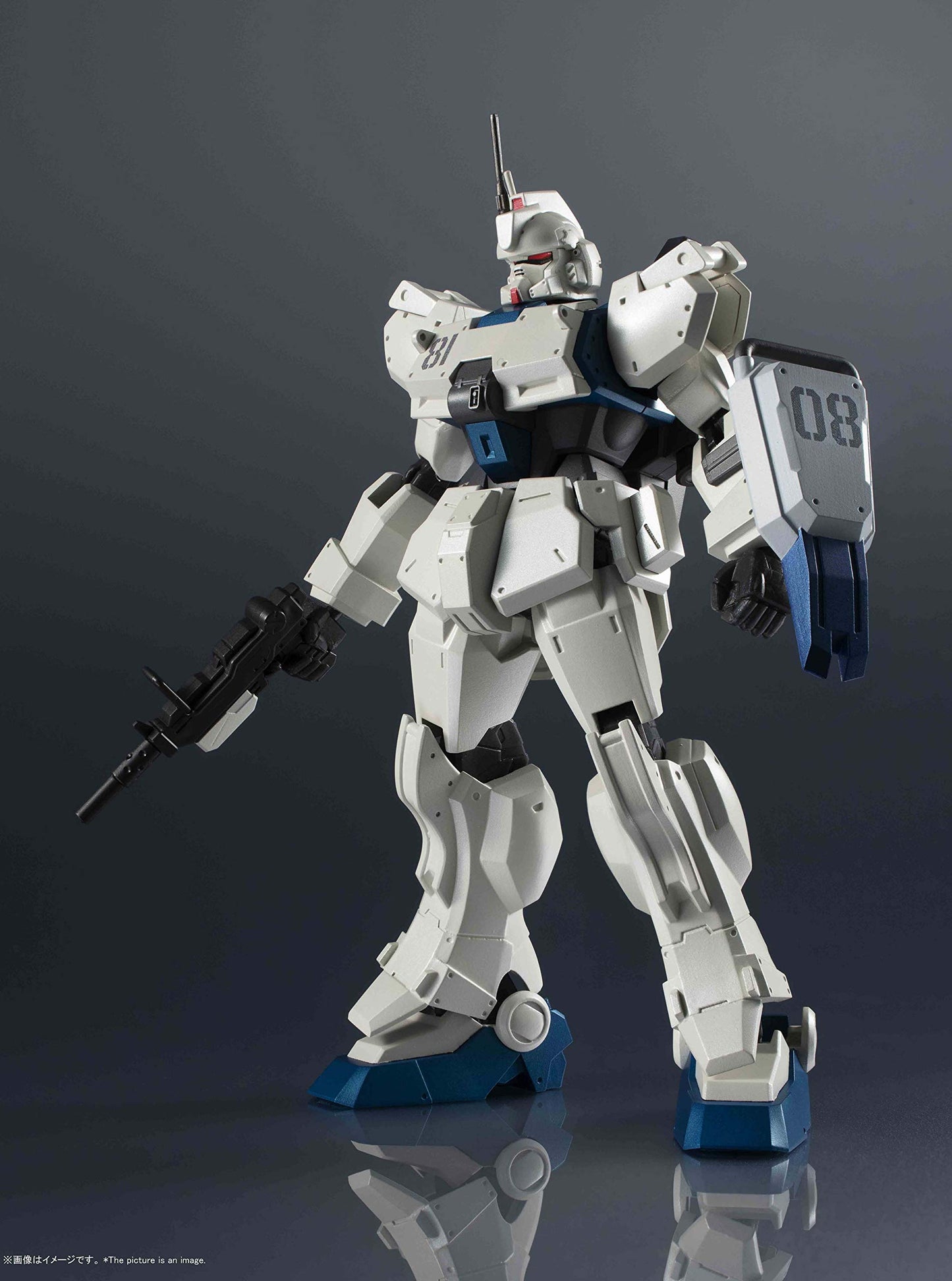 TAMASHII NATIONS - Mobile Suit Gundam: The 08th MS Team - RX-79[G] Ez-8 Gundam Ez-8, Bandai Spirits Gundam Universe Action Figure
