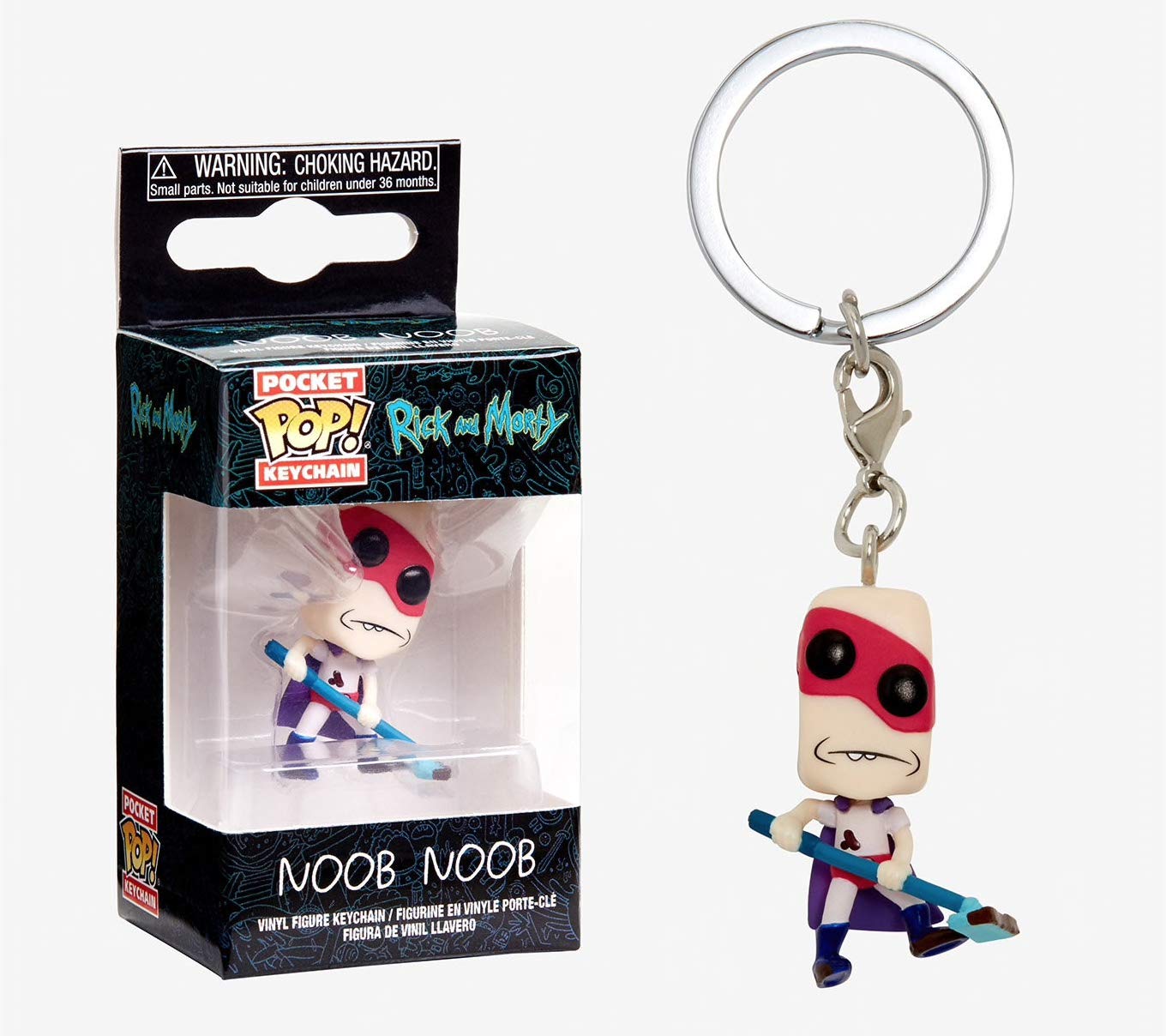 Funko POP! Keychain: Rick and Morty - Noob - Noob