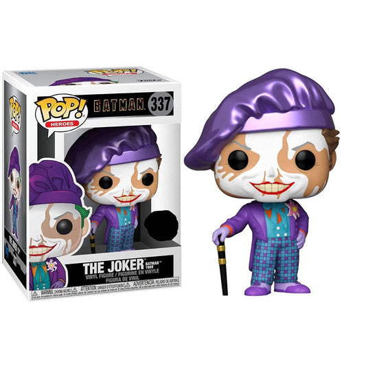 The Joker Pop #337 Chase Edition Pop Heroes: Batman 1989 Vinyl Figure (Bundled with EcoTek Protector to Protect Display Box)