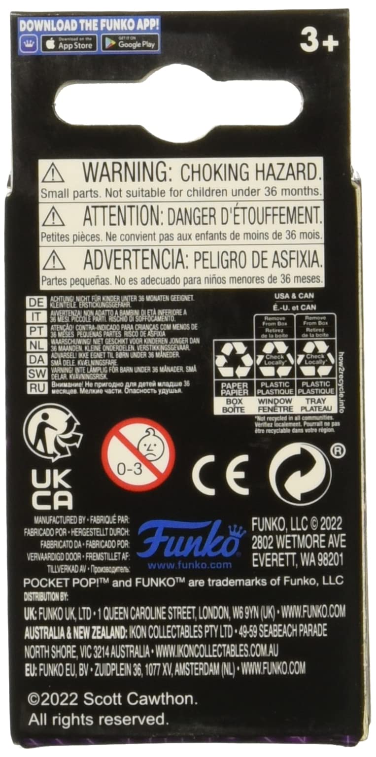 Funko Pop! Keychain: Five Nights at Freddy's - System Error Bonnie, Multicolor, 59695