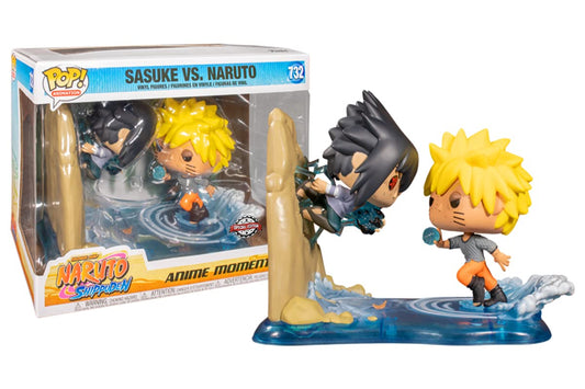 Funko Pop! Naruto Shippuden Naruto Vs Sasuke Exclusive Anime Moments Figure