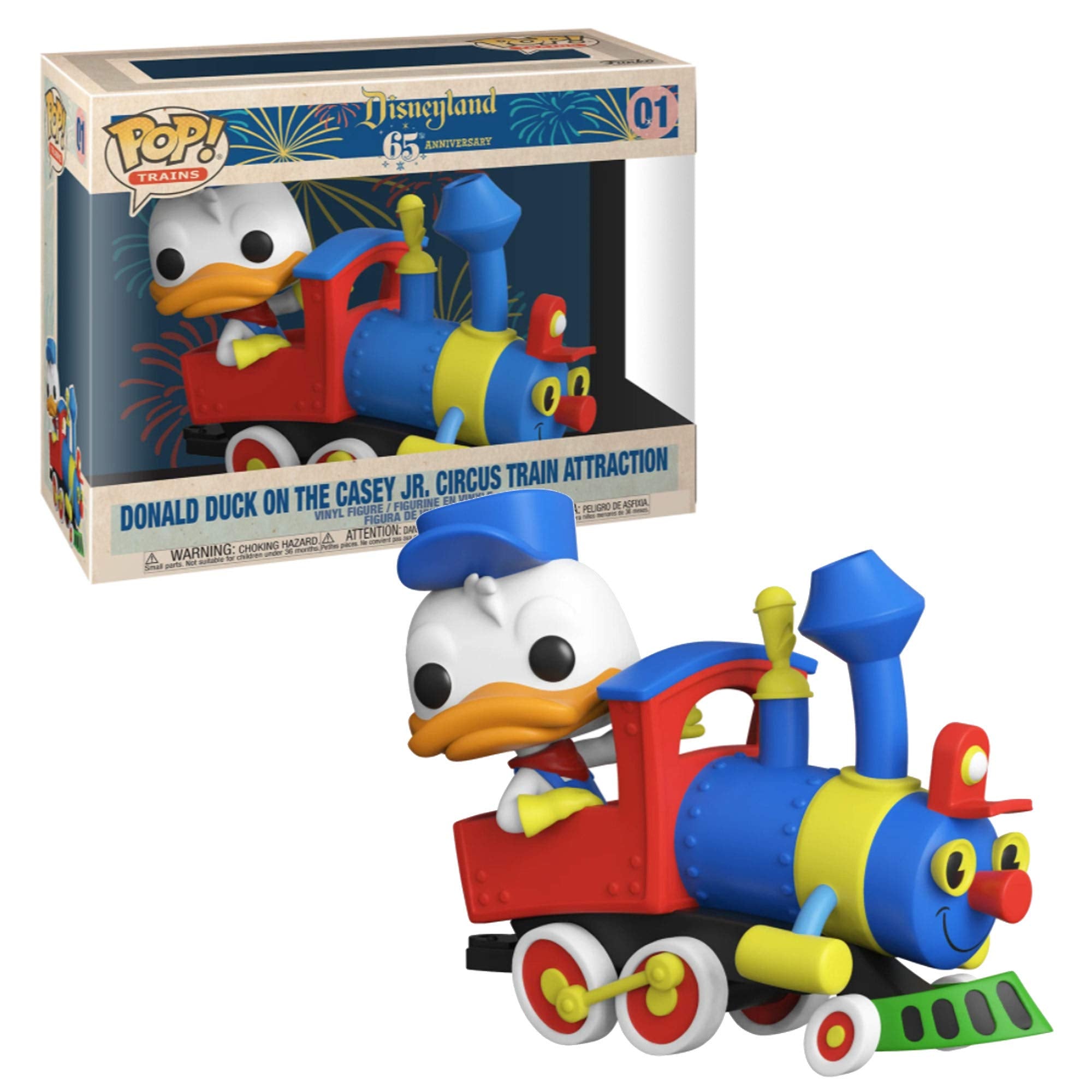 Funko Pop! Disney: Casey Jr. Circus Train Ride - Donald Duck with Engine Vinyl Figure (50947)