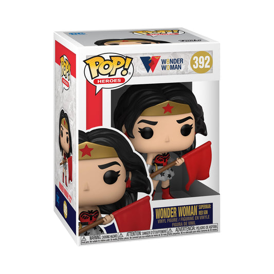 Funko POP Heroes: WW 80th-WW(Superman:RedSon) Multicolor