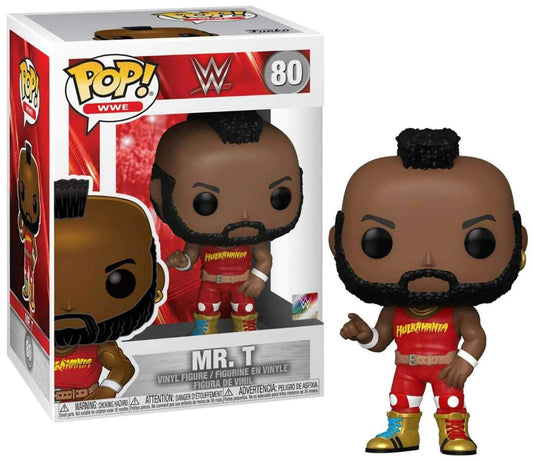 Funko Pop! WWE: Mr. T Vinyl Figure, Multicolor