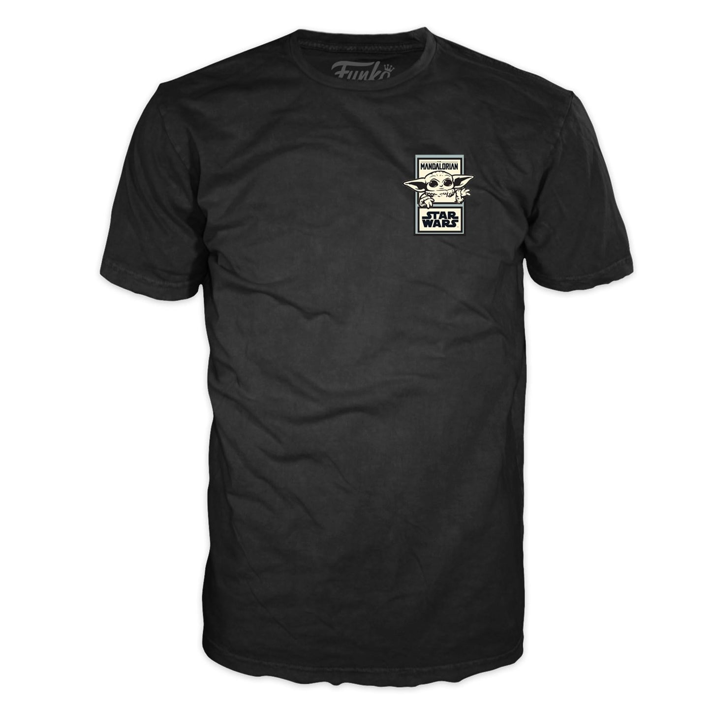 Funko POP! & Tee: Mandalorian - Luke Skywalker with Grogu (The Child, Baby Yoda)