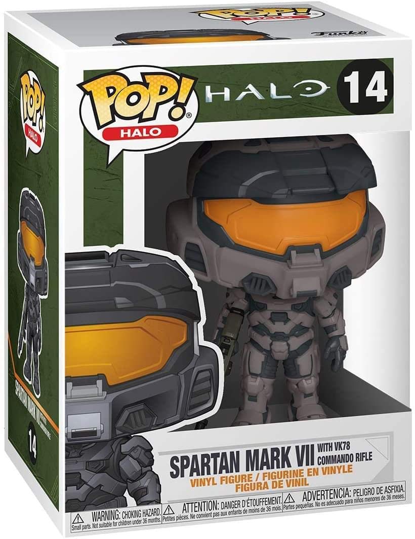 Funko Pop! Games: Halo Infinite - Spartan Mark VII with VK78, Multicolor