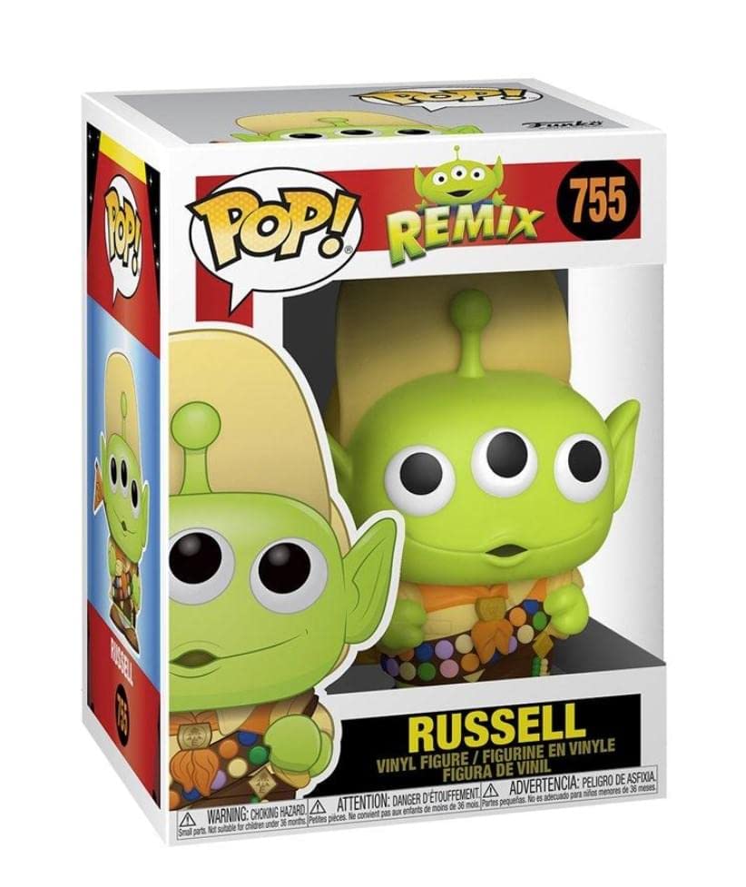 Funko Pop! Disney: Pixar Alien Remix - Alien as Russel, Multicolor